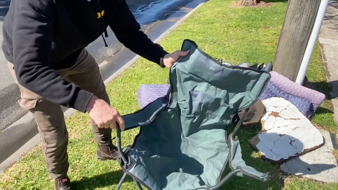 Tuff Arse Camp Chair Inspectors Ep1