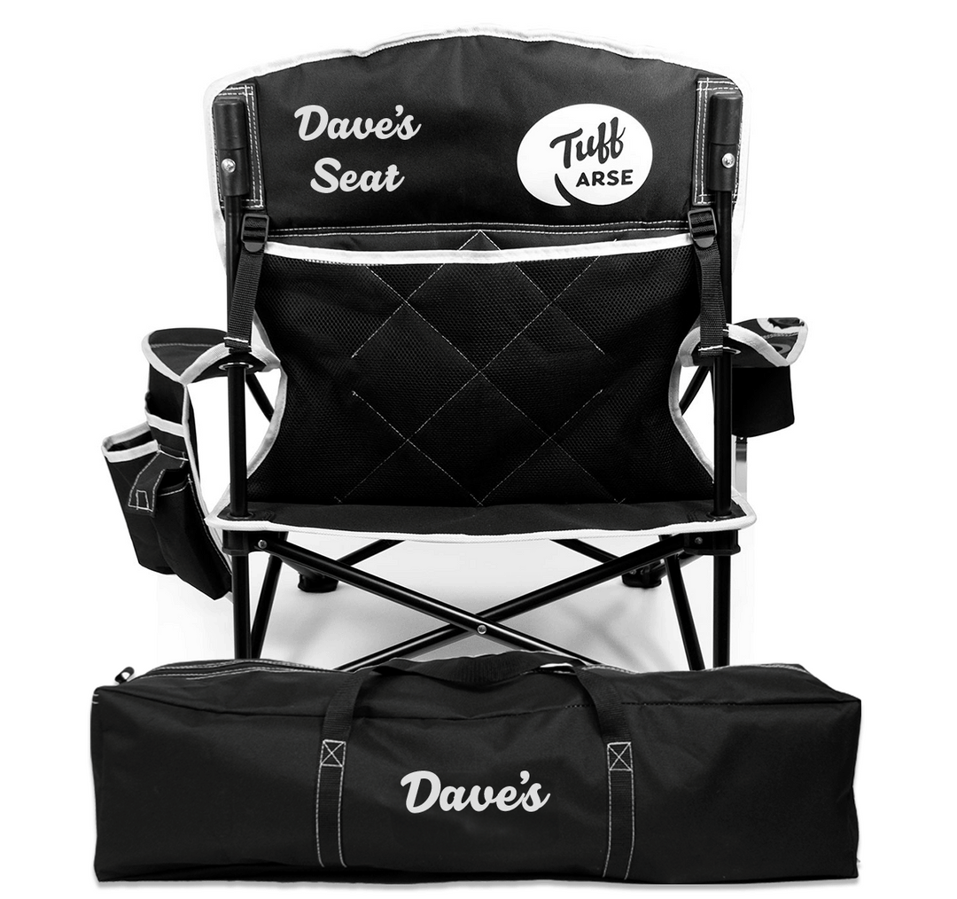 Personalised Camp Chairs - Custom Print Your Name or Message – Tuff ...